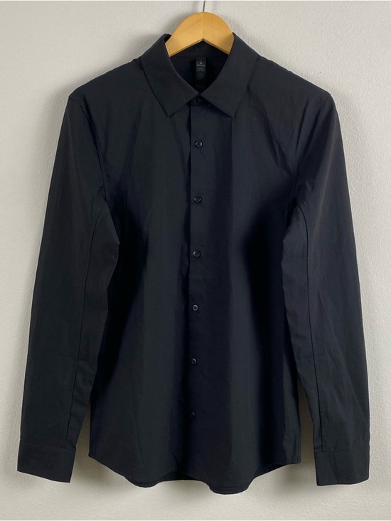 lululemon athletica Other - Lululemon Down To The Wire Long Sleeve Button Front Shirt | Slim Fit | Black